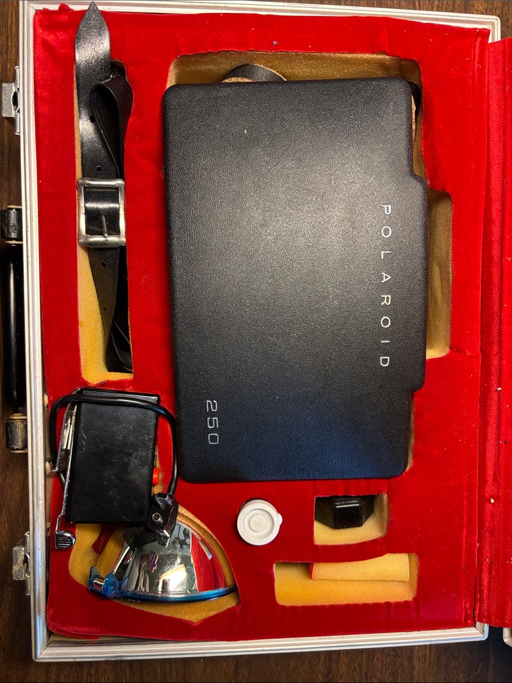 Polaroid Black 250 Instant Camera with Accessories